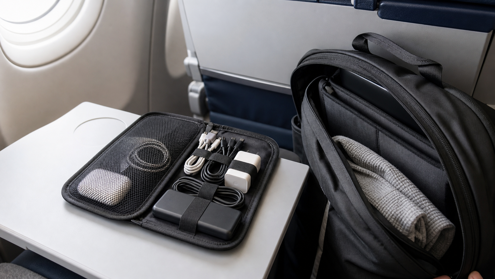 FlightFlat Tech Pouch lifestyle image