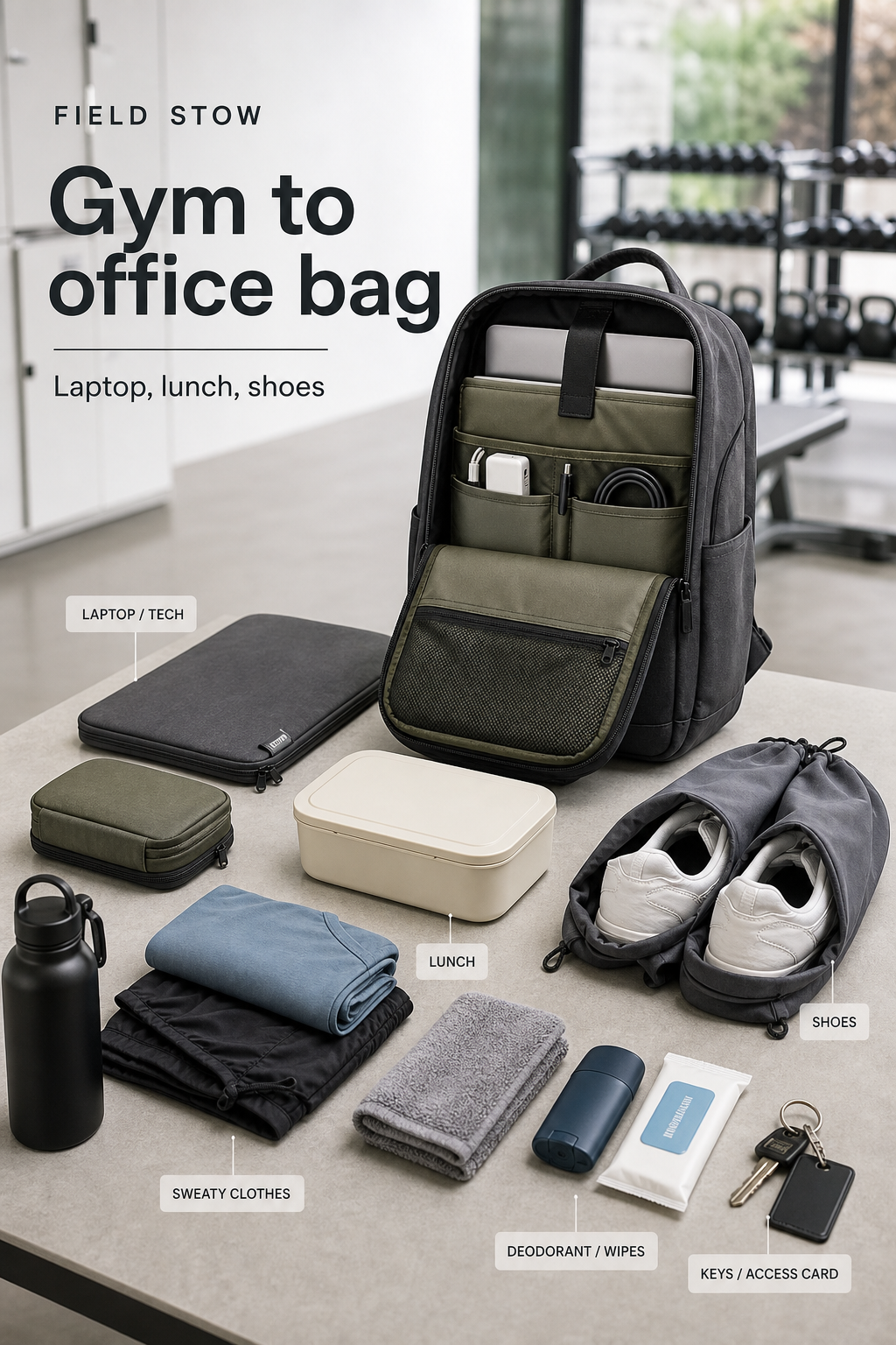 PackRail Backpack Organizer