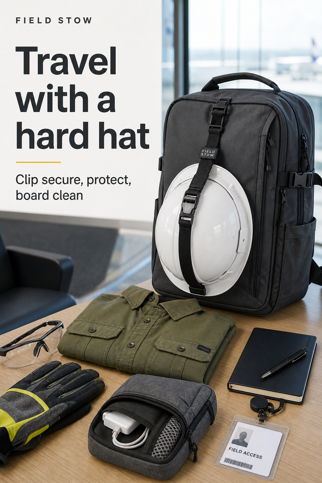 HatDock Travel Clip