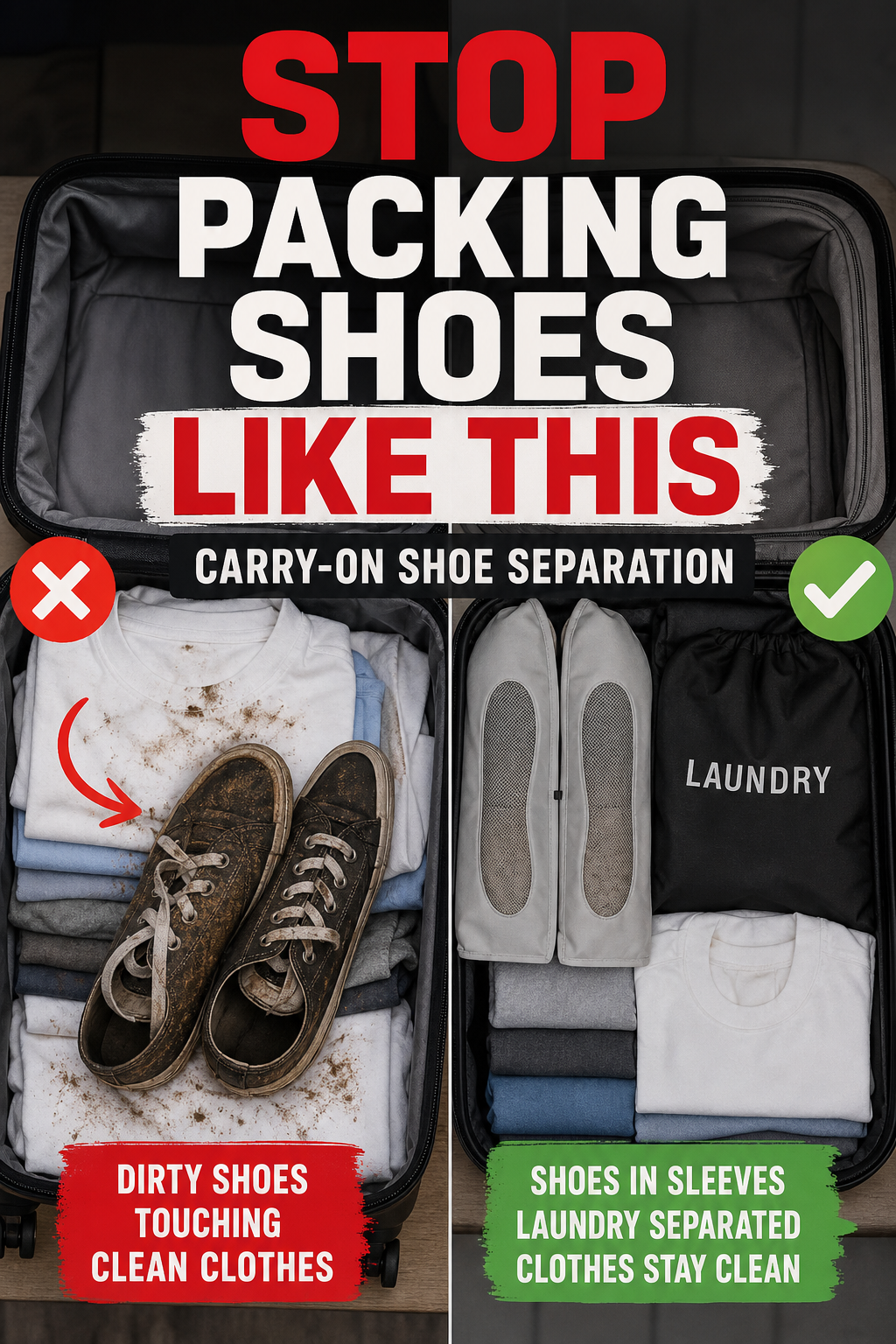ShoeKeep Packing Sleeves