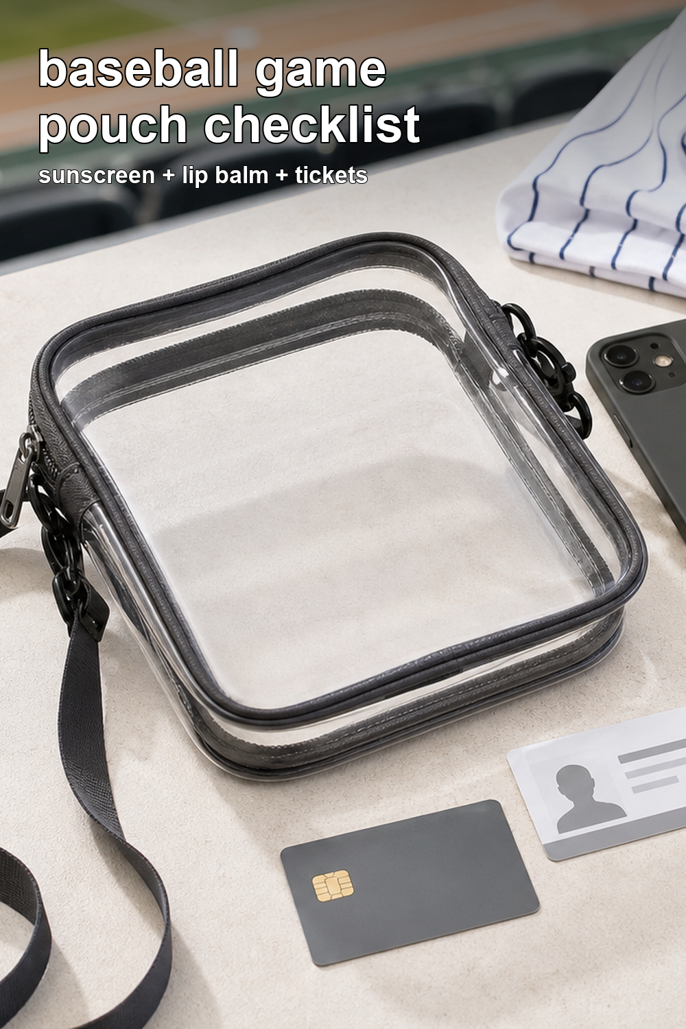 ClearGate Stadium Pouch