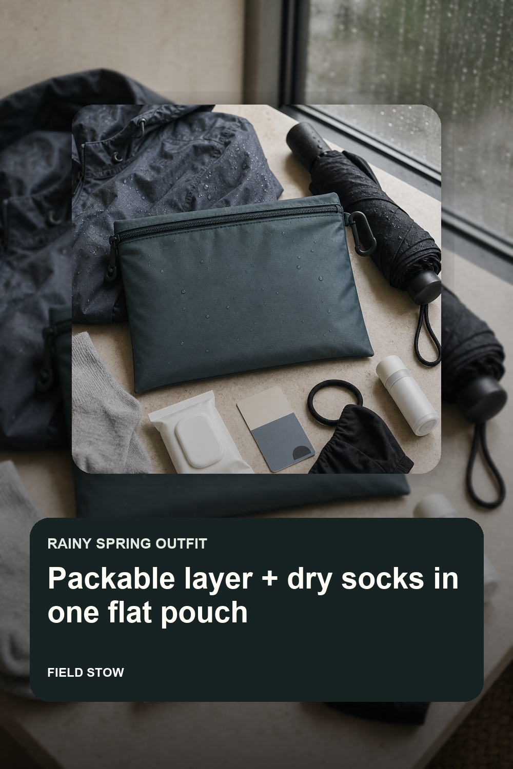 RainFold Outfit Pouch