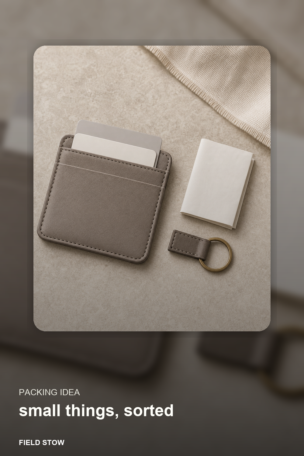 FlatCard Receipt Sleeve