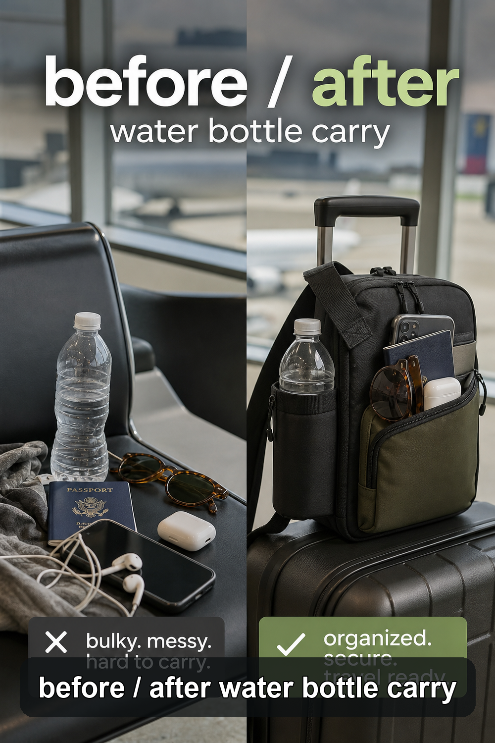 BottleSlot Travel Sling