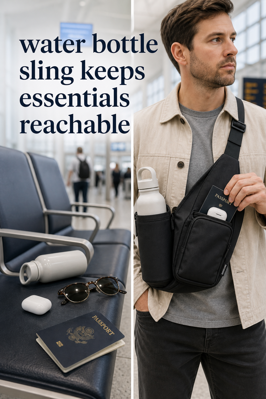 BottleSlot Travel Sling