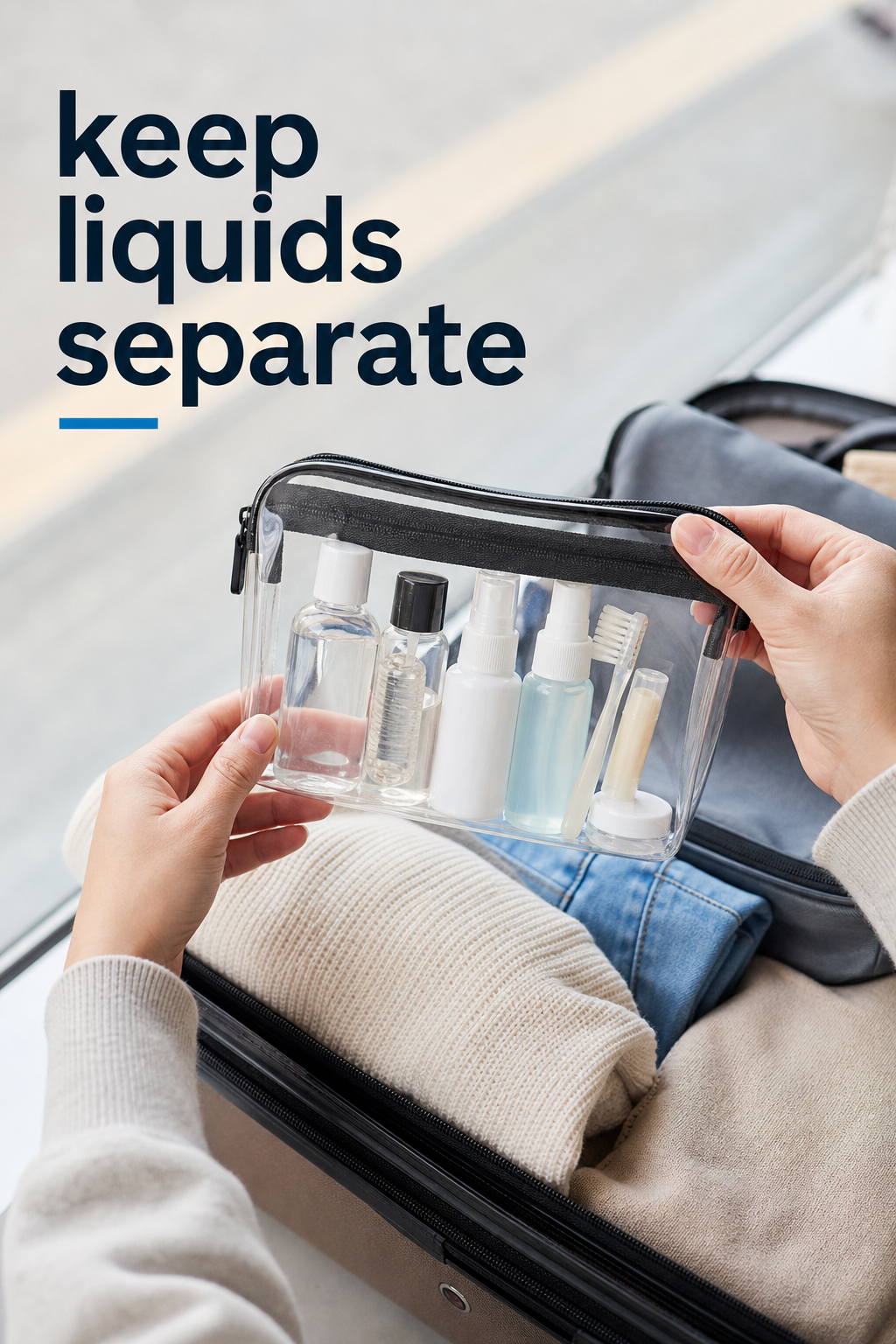ClearLine Liquids Pouch