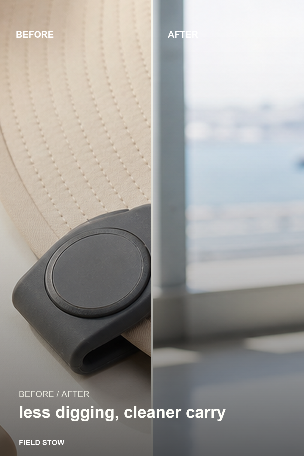 HatDock Travel Clip