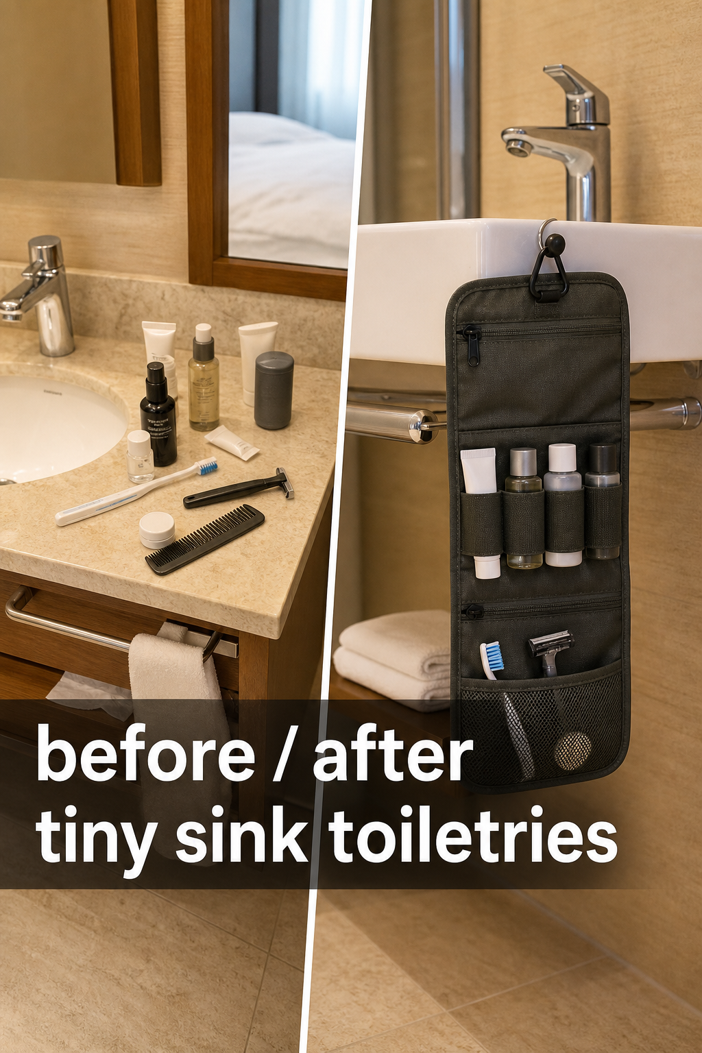 MicroHook Flat Toiletry Kit