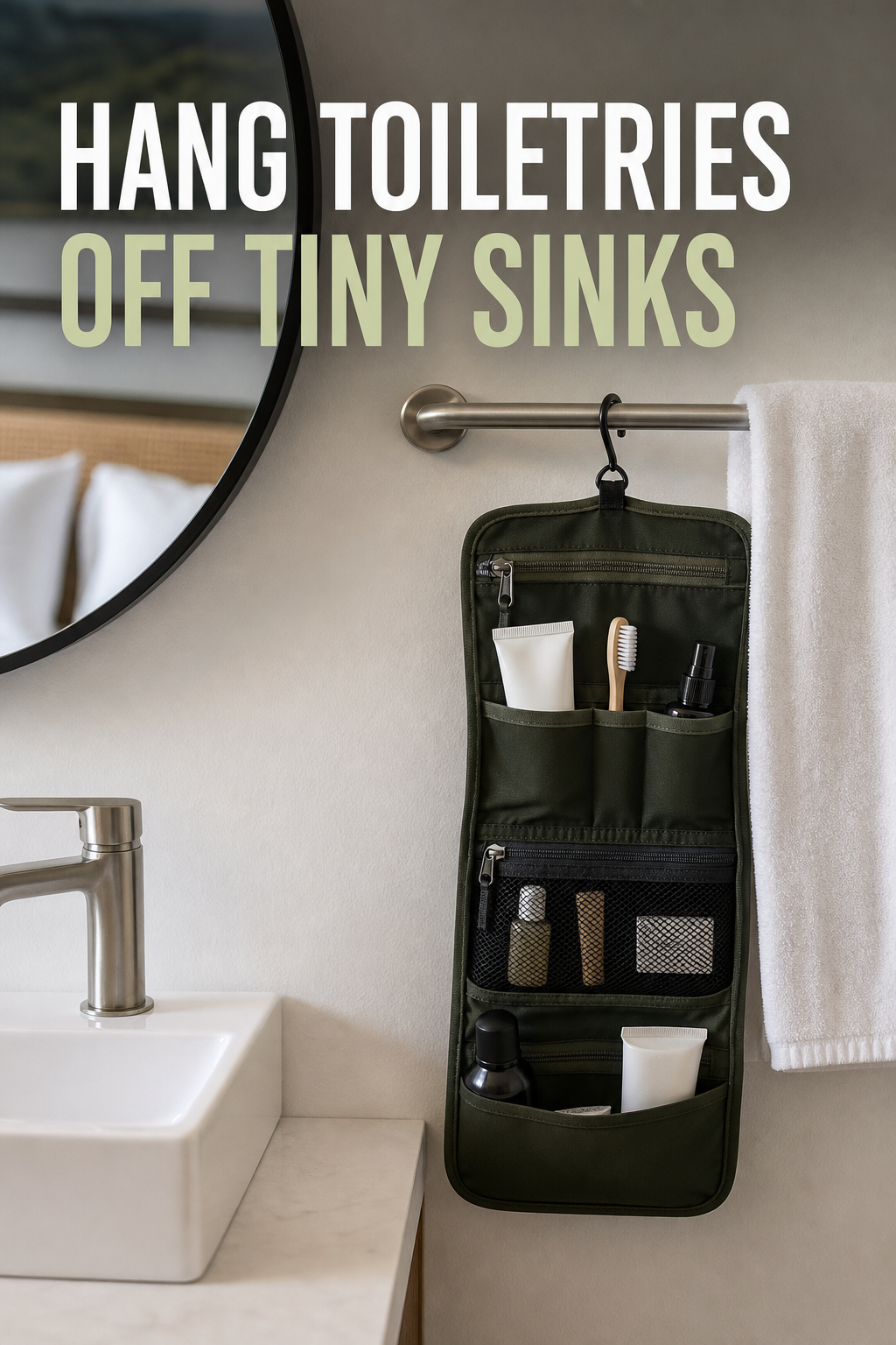 MicroHook Flat Toiletry Kit