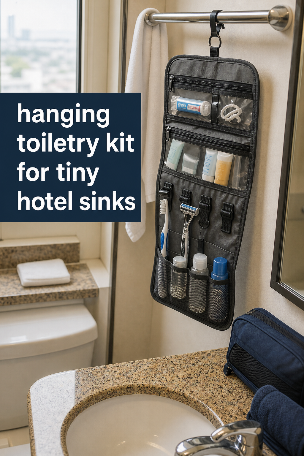 MicroHook Flat Toiletry Kit