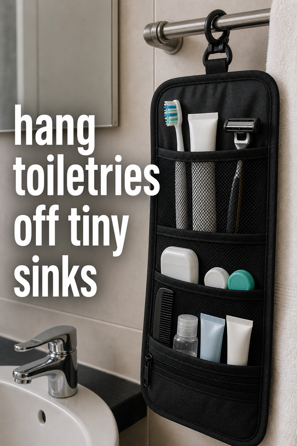 MicroHook Flat Toiletry Kit