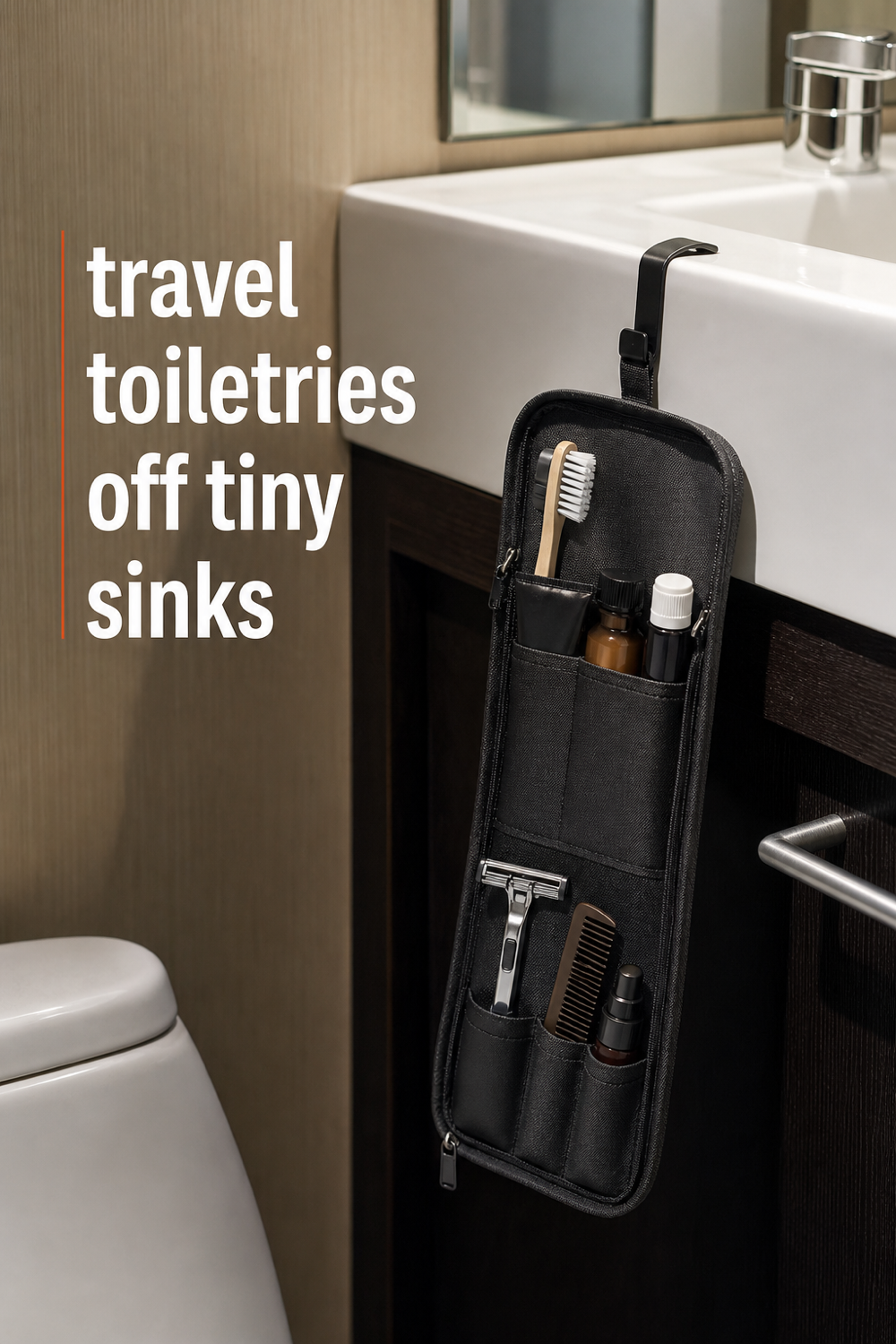 MicroHook Flat Toiletry Kit