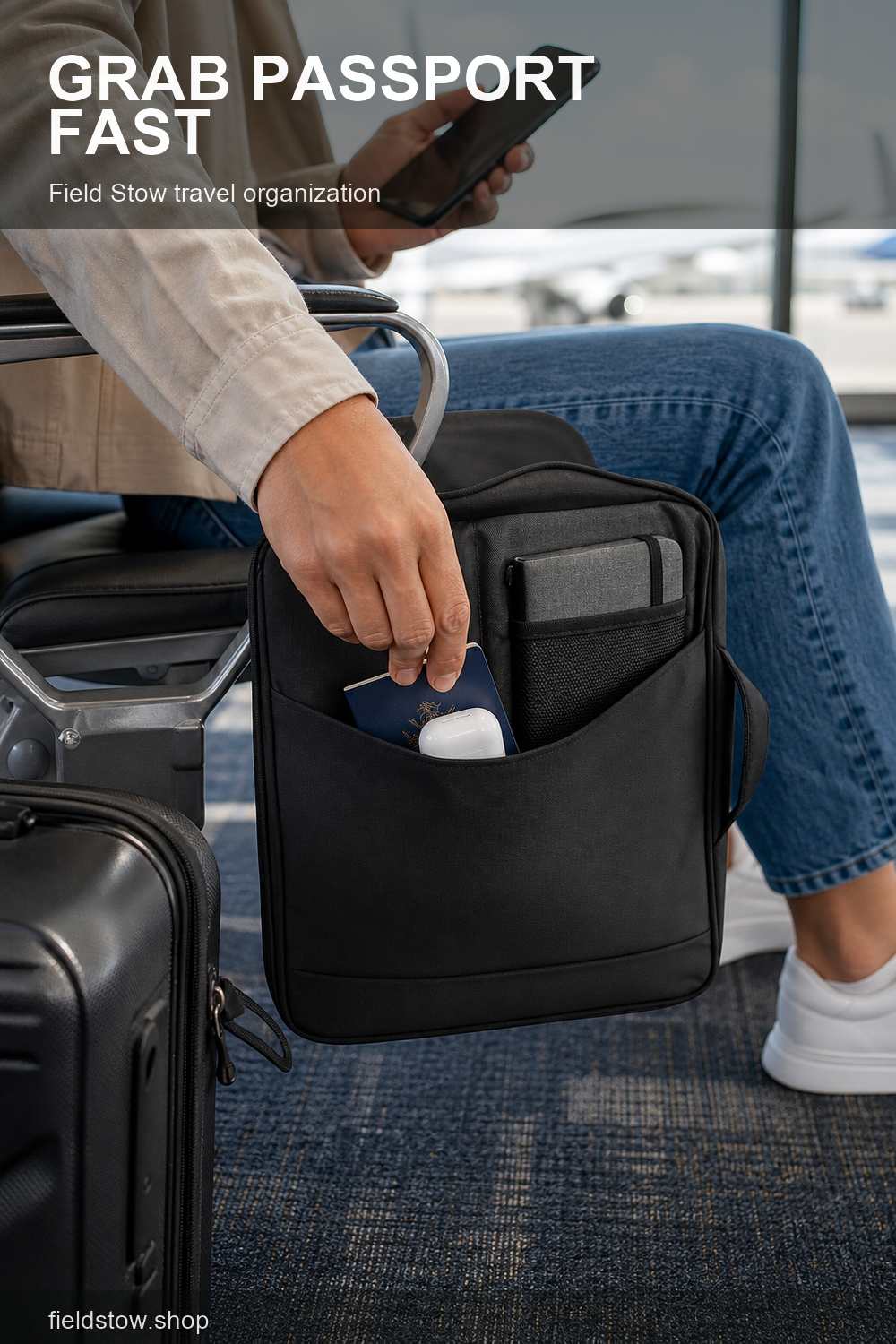 SeatPocket Flight Tote