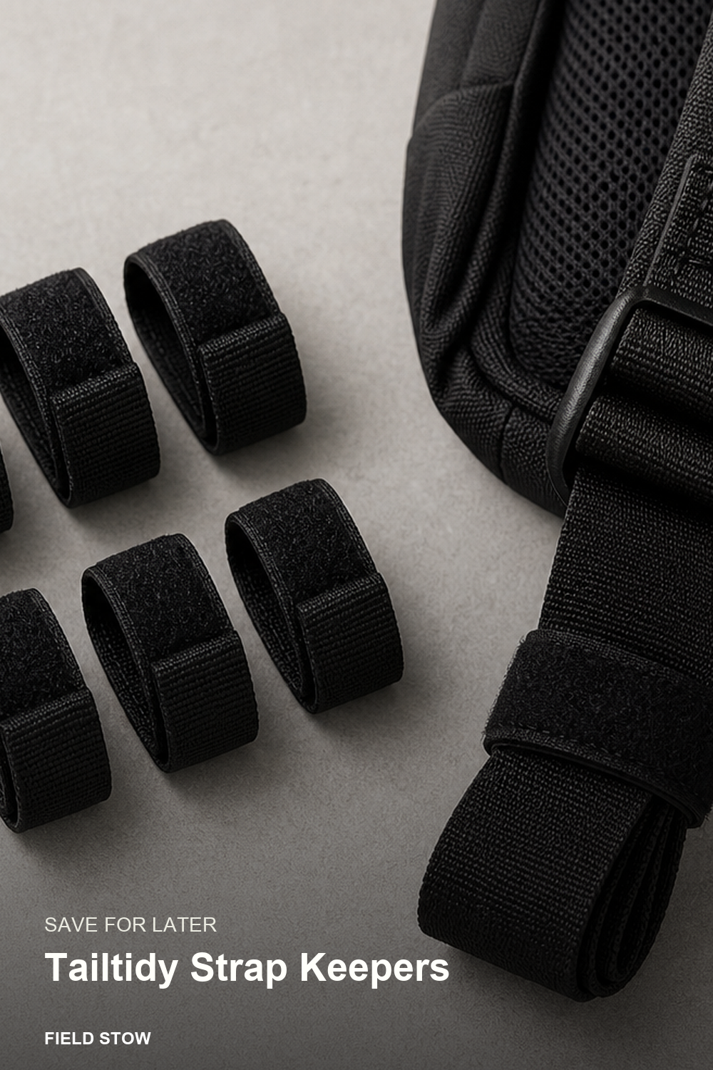 TailTidy Strap Keepers