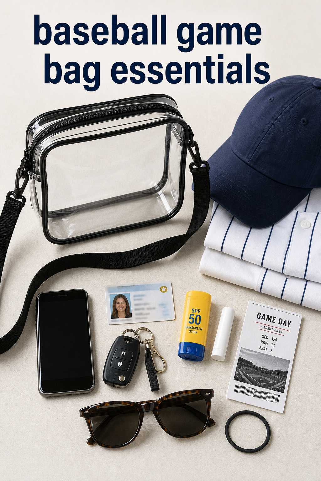 ClearGate Stadium Pouch