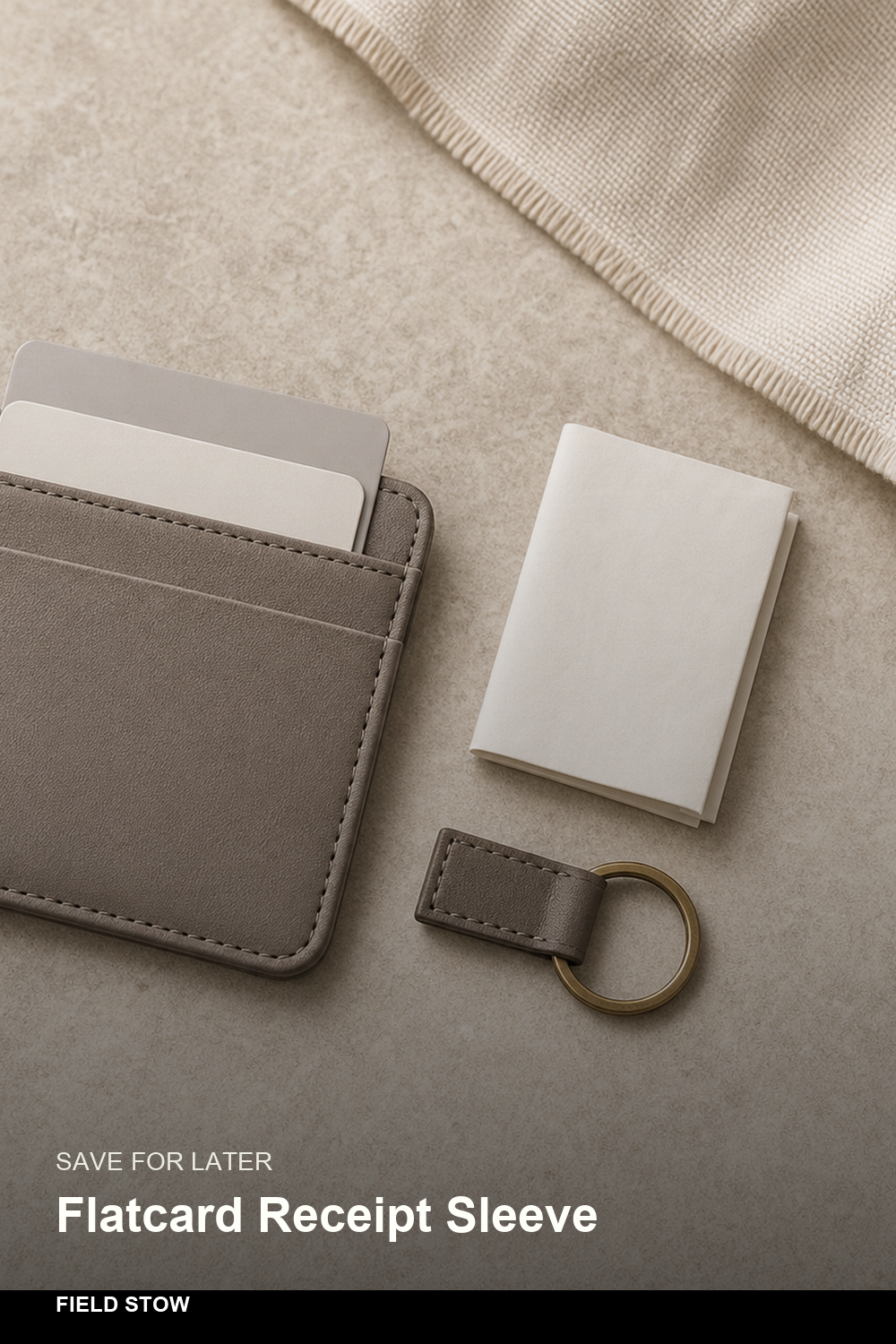 FlatCard Receipt Sleeve