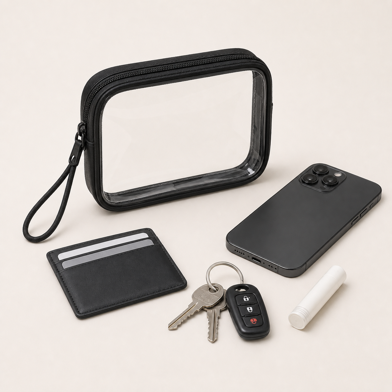 ClearGate Stadium Pouch scale detail studio product photo