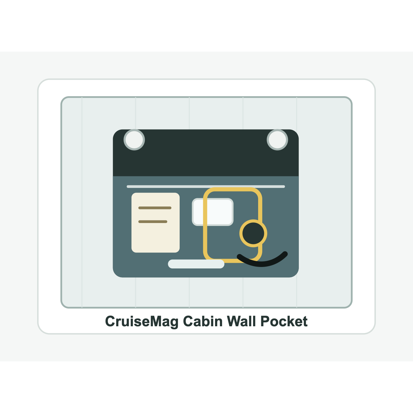CruiseMag Cabin Wall Pocket product image