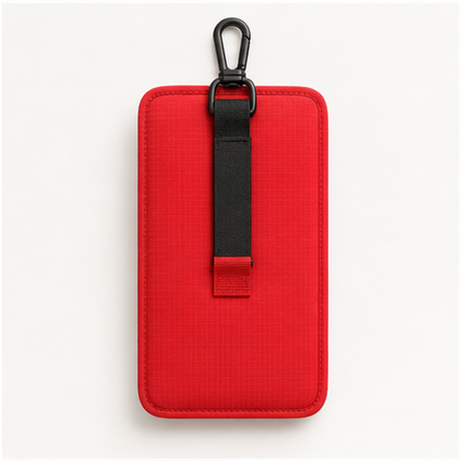 GateTag Stroller Check Sleeve back studio product photo