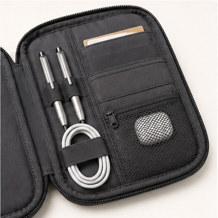 PackRail Backpack Organizer interior organization studio product photo