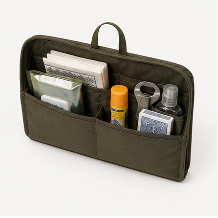 PicnicRail Outdoor Caddy interior organization studio product photo