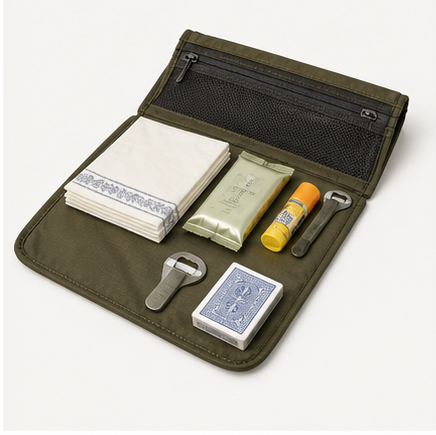 PicnicRail Outdoor Caddy top open layout studio product photo