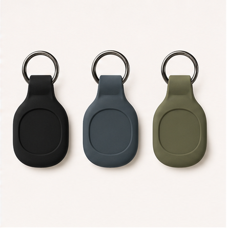 TrackLoop Luggage Tag Holders front studio product photo